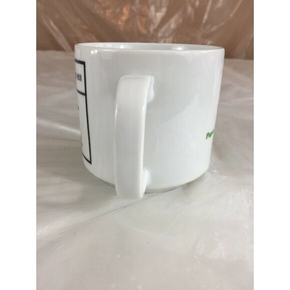 Henkel Paper Chemical Porcelain Coffee Tea Mugs Color Fades When Hot Set Of 6 - Picture 12 of 12